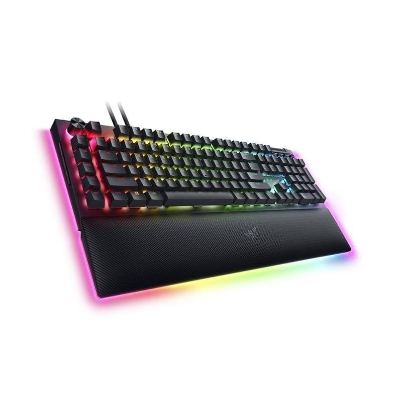 Clavier Gaming Razer BlackWidow V4 Pro – Mécanique, AZERTY, Switches Jaunes - vue 4