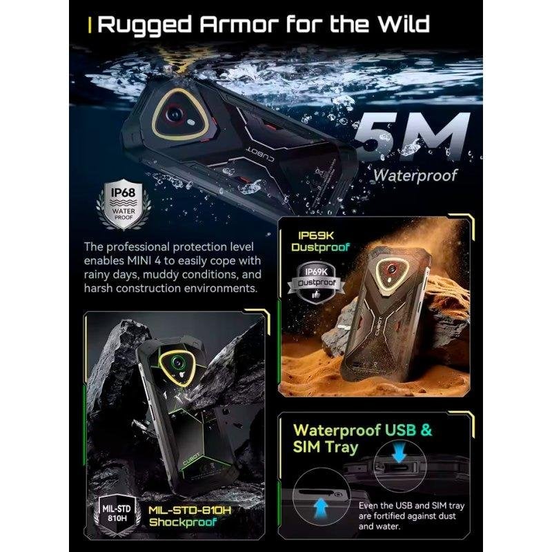 Cubot KingKong Mini 4 8GB 256GB 4.7