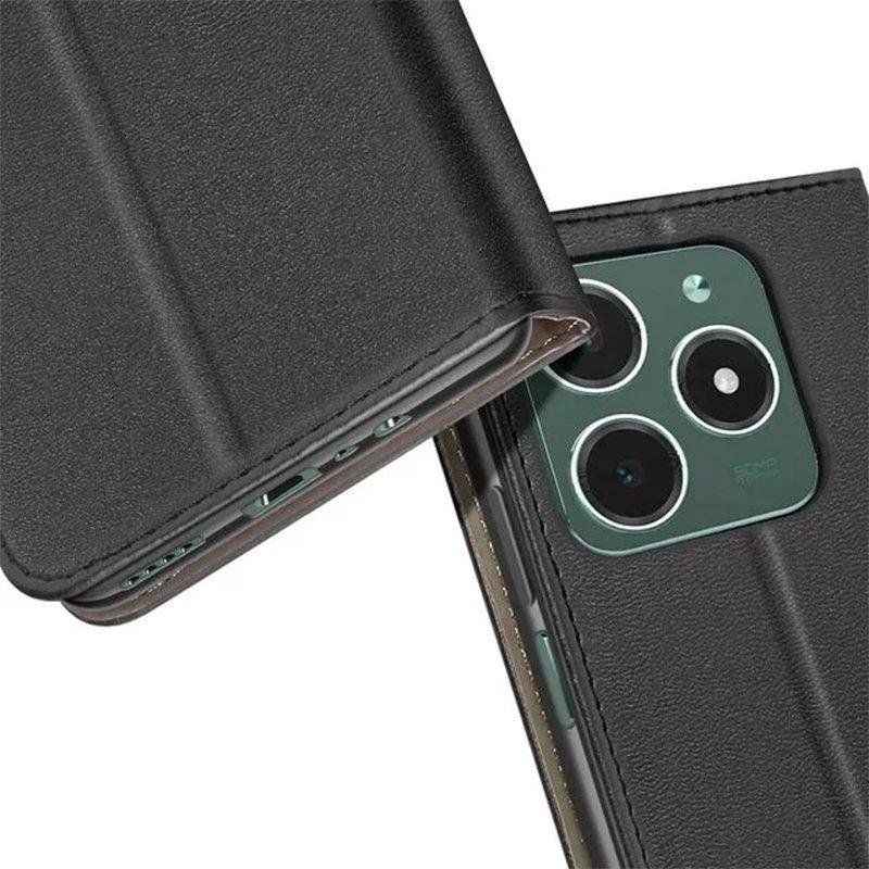 Custodia Flip In Pelle PU Per Xiaomi Black Shark 2, Con Finestra Visibile, Chiusura Magnetica, Slot Per Carte E Supporto Orizzontale, Nera