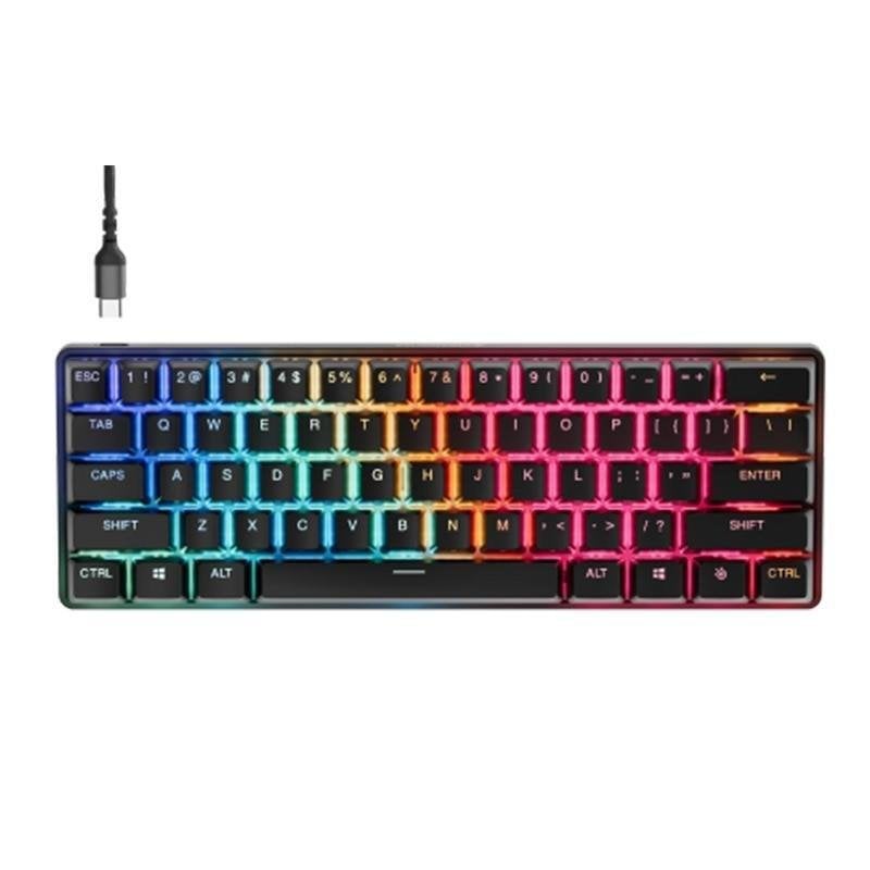 Clavier Gamer SteelSeries Apex Pro Mini Gen 3 – Switches OmniPoint 3.0, Actionnement Ajustable, RGB - vue 10