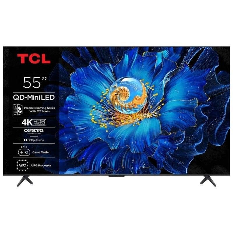 TV TCL QD Mini LED 55C69KS 55" 4K UltraHD 60Hz Smart TV Google TV HDR10 Onkyo