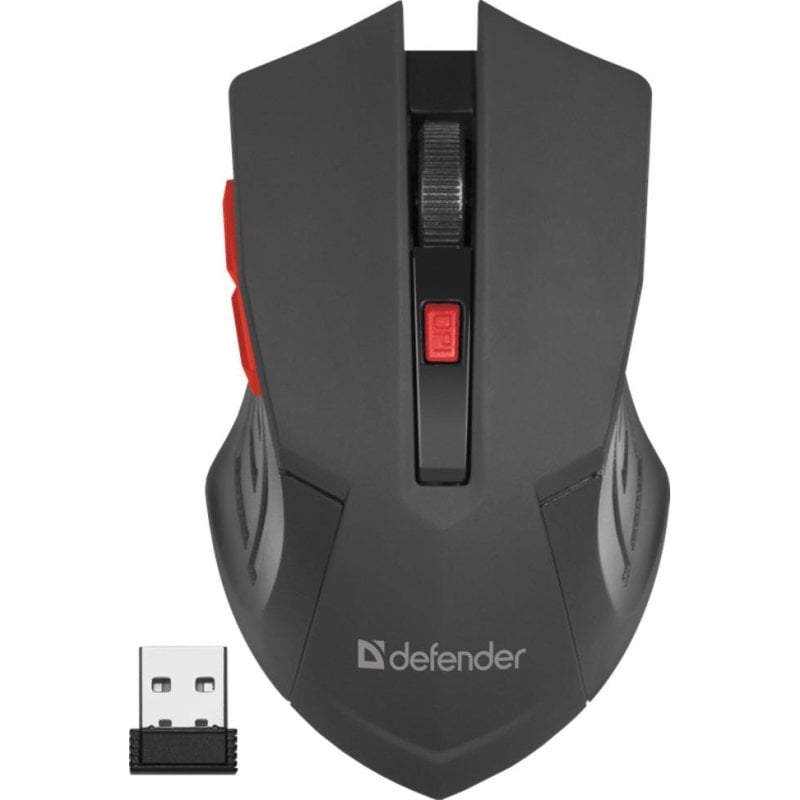 Bénéficiez d'une maîtrise totale grâce à la souris sans fil Defender ACCURA MM-275 pensée pour une productivité et une ergonomie de haut niveau. Caractéristiques souris Defender ACCURA MM-275 sans fil RF 1600 DPI noir rouge Conception ergonomique pour la main droite. Profitez d'une prise en main naturelle avec un design étudié pour limiter la fatigue après plusieurs heures d'utilisation professionnelle ou gaming. Les poignées en caoutchouc assurent un contrôle précis même lors de mouvements rapides et prolongés. Technologie optique haute réactivité. Avec une résolution ajustable jusqu'à 1600 DPI sur 3 niveaux vous bénéficiez d'une sensibilité adaptée à toute tâche bureautique ou multimédia. Le bouton DPI permet de basculer entre les modes à la volée optimisant la précision selon vos besoins. Connectivité RF Wireless 2 4 GHz et récepteur USB Type-A mini. La connexion sans fil fonctionne de manière stable sur une portée allant jusqu'à 10 m idéale dans les bureaux modernes salles de réunion ou configurations mul...