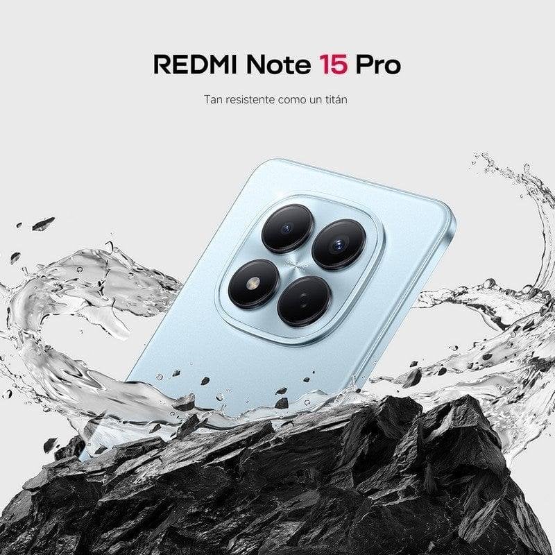 Xiaomi Redmi Note 15 Pro NFC, 12+512GB, Titanio, IP65, AMOLED 6.77'', Mediatek Helio G200 Ultra, Fotocamera 200MP, Batteria 6500mAh, Ricarica 45W (Senza Caricatore) - 3