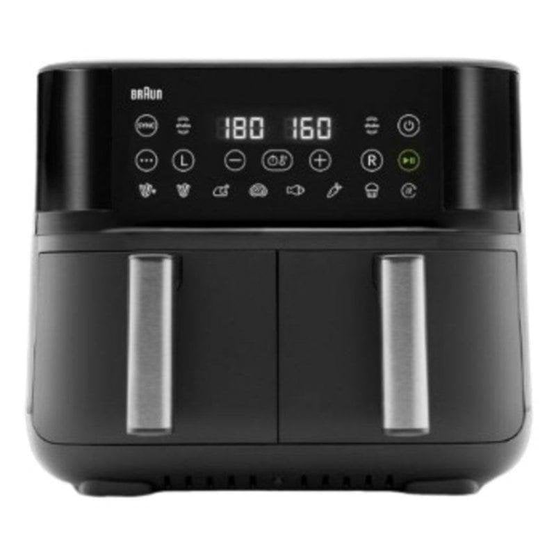 Airfryer Braun TD 3030I BK Dubbele Mand 8L 2850W Touch Sync Timer