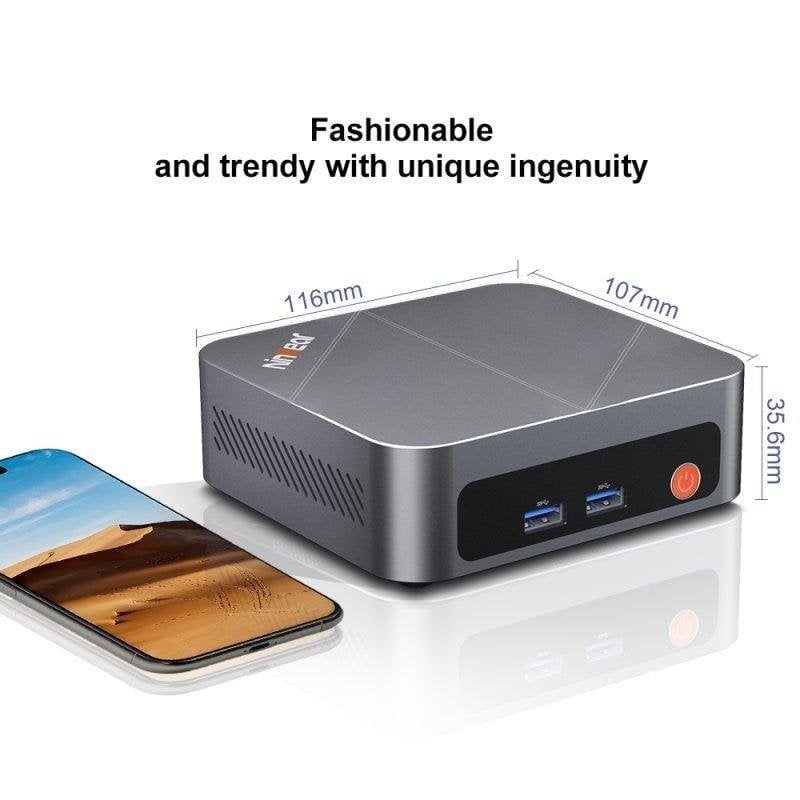 Ninkear M7 Mini PC AMD Ryzen 5 7430U 16GB 512GB SSD Windows 11 Pro