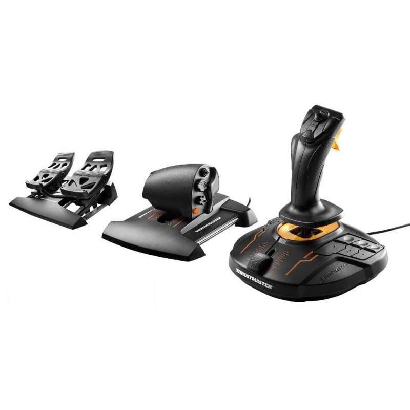 Image of Thrustmaster T.16000M FCS Flight Pack Joystick + Acceleratore + Pedali