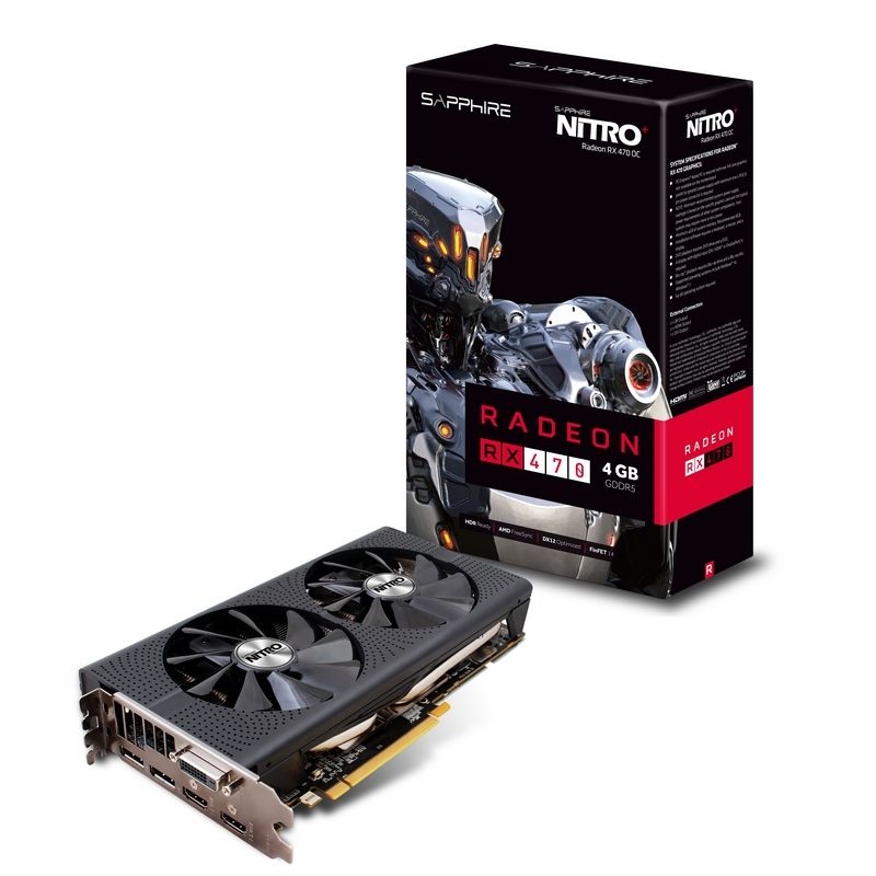 Sapphire Radeon Nitro Plus RX 470 OC 4GB GDDR5 | PcComponentes.com