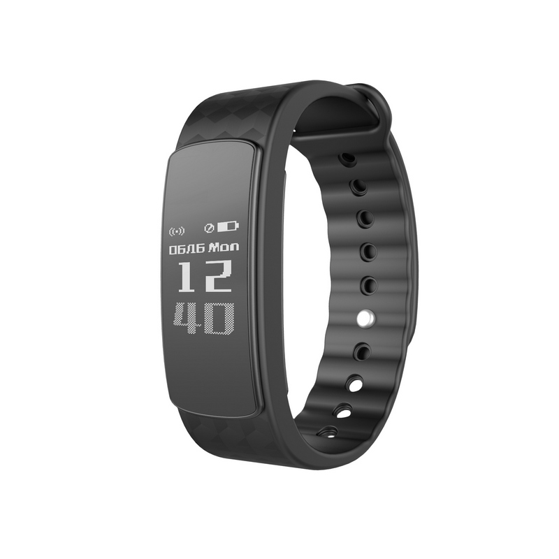 Leotec Fitness MultiSports Pulsera de Actividad Negra