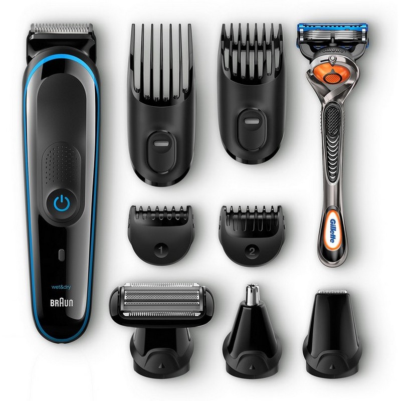 Braun MGK3080 Aparador corporal 9 em 1 Adesivo De Roupa ~ Braun MGK3080 Aparador corporal 9 em 1