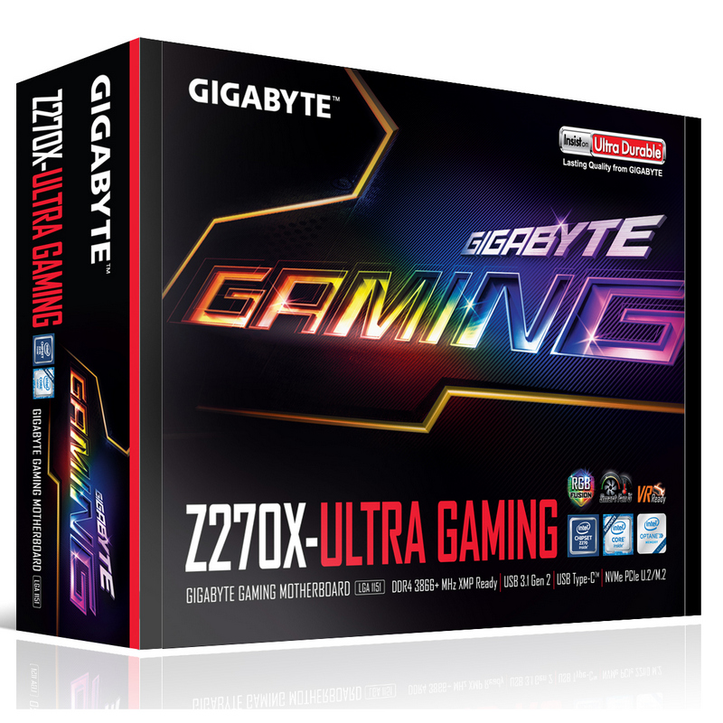Driver gigabyte ga-z270x-ultra gaming for Windows 7 x64
