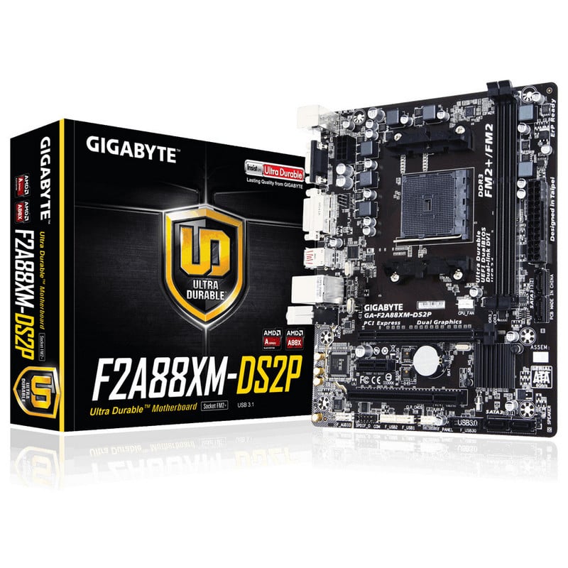 Gigabyte f2a88xm ds2 какие процессоры поддерживает