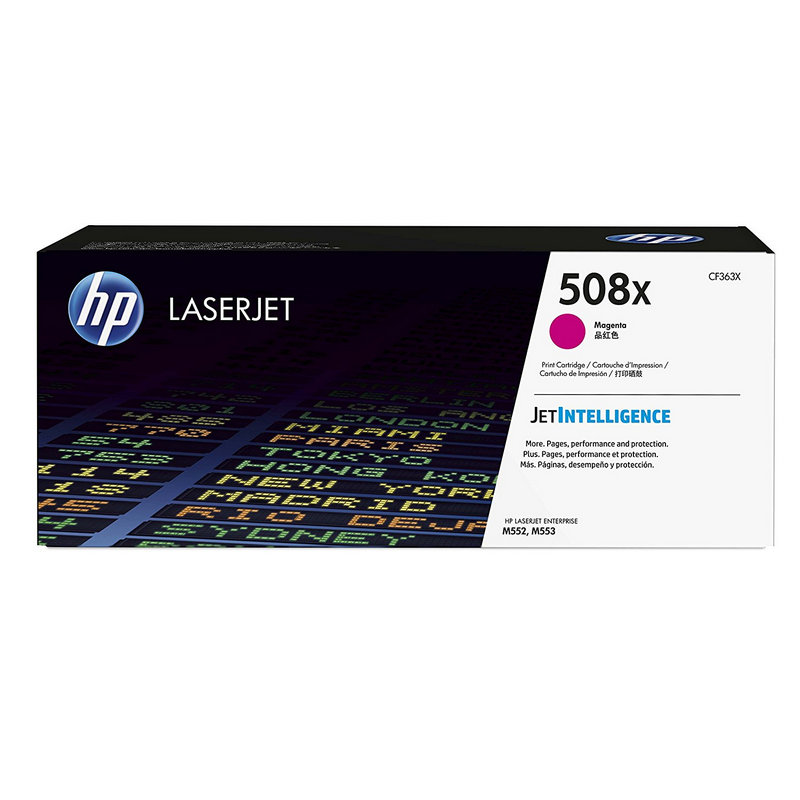 HP 508X Tóner Original Laserjet Alta Capacidad Magenta