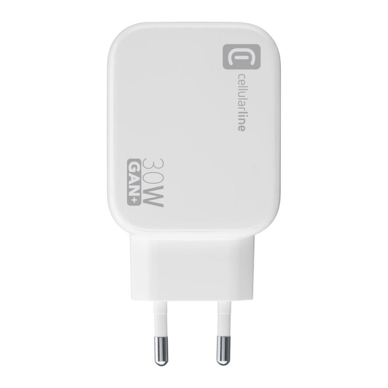 Chargeur ESSENTIELB 30W GaN USB-C Power Delivery Blanc - Recharge Rapide Smartphone