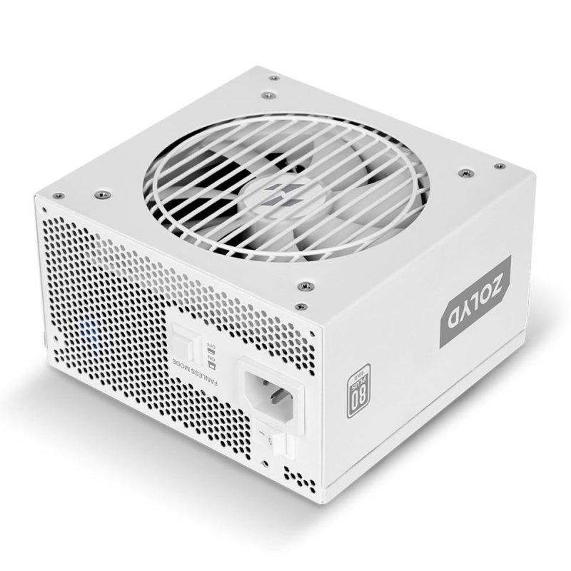Fuente de Alimentación ZOLYD ZLDGM750MWT 750W 80 PLUS Gold Modulaire Blanche ATX