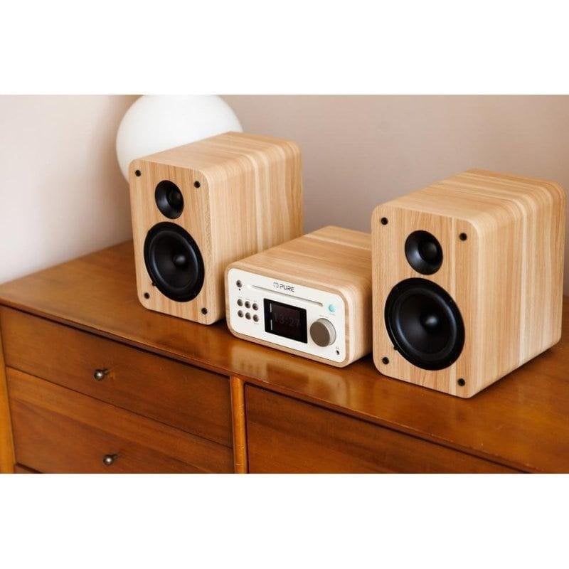 Chaîne Hi-Fi Pure Classic Stereo Mini – 40W RMS, Bluetooth 5.3, CD, DAB+, FM