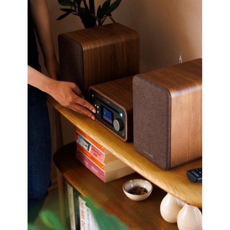 Chaîne Hi-Fi Pure Classic Stereo Mini – 40W RMS, Bluetooth 5.3, CD, DAB+, FM