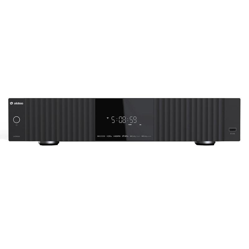 Reproductor multimedia Zidoo UHD8000 8K HDR10+ Dolby Vision Bluetooth