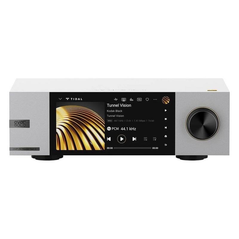 Reprodutor de áudio EverSolo DMP-A6 Master Edition Gen 2 Hi-Res Dual DAC Wi-Fi Bluetooth