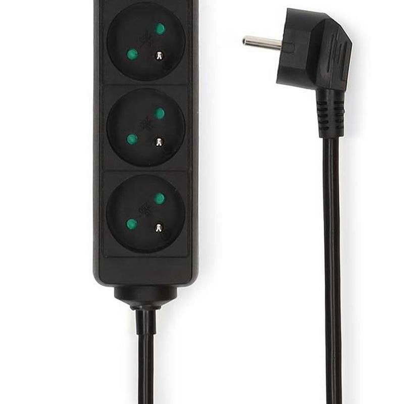 Multiprise NEDIS ESOC615E1BK 6 Prises 1,5 m Noir