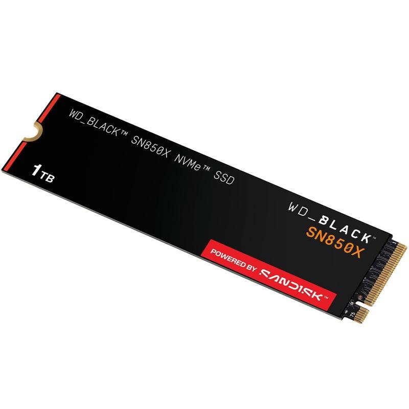 Disco Duro Western Digital WD_BLACK SN850X 1TB SSD M.2 7300 MB/s