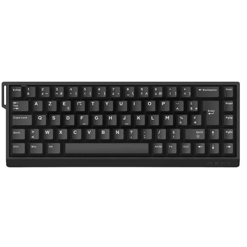 Clavier REKT Shogun 68 magnétique compact AZERTY FR avec RGB et Gateron Jade