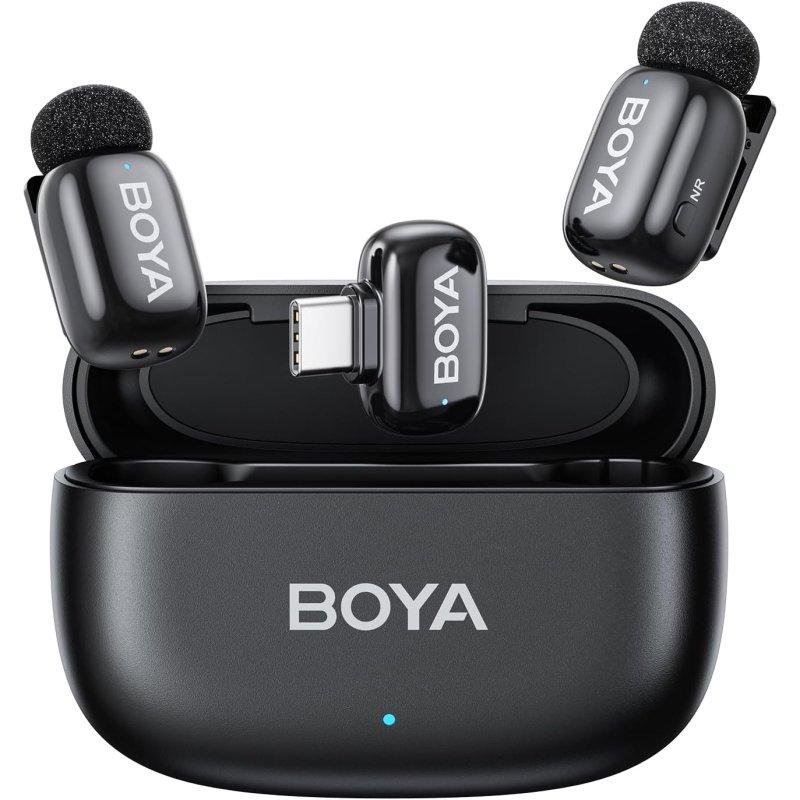 Boya Mini 2 USB-C omnidirectionnel réduction de bruit AI - vue 2