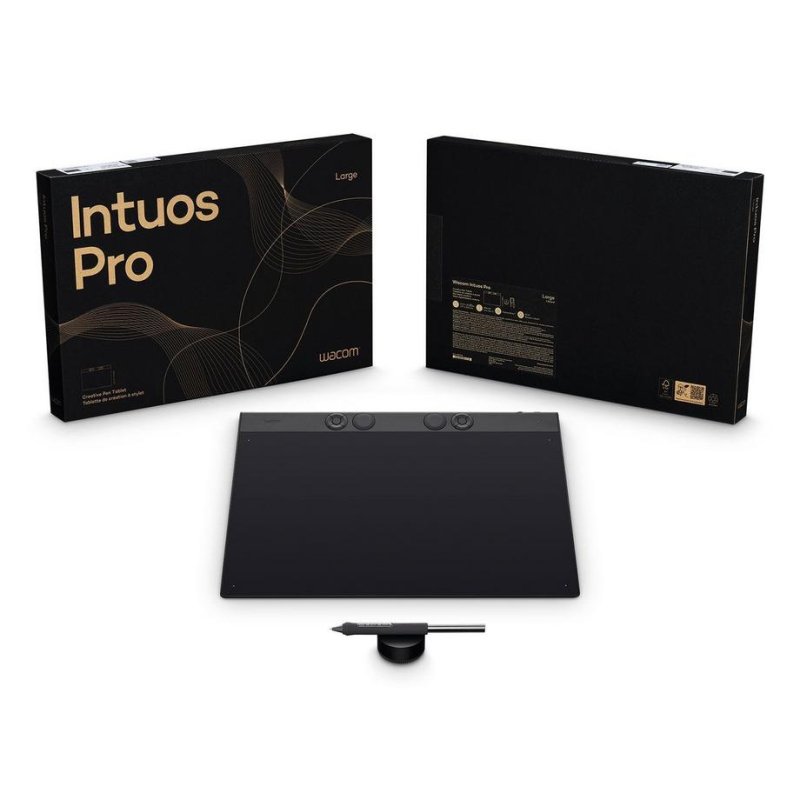 Tableta gráfica Wacom Intuos Pro Large PTK870K0B inalámbrica USB