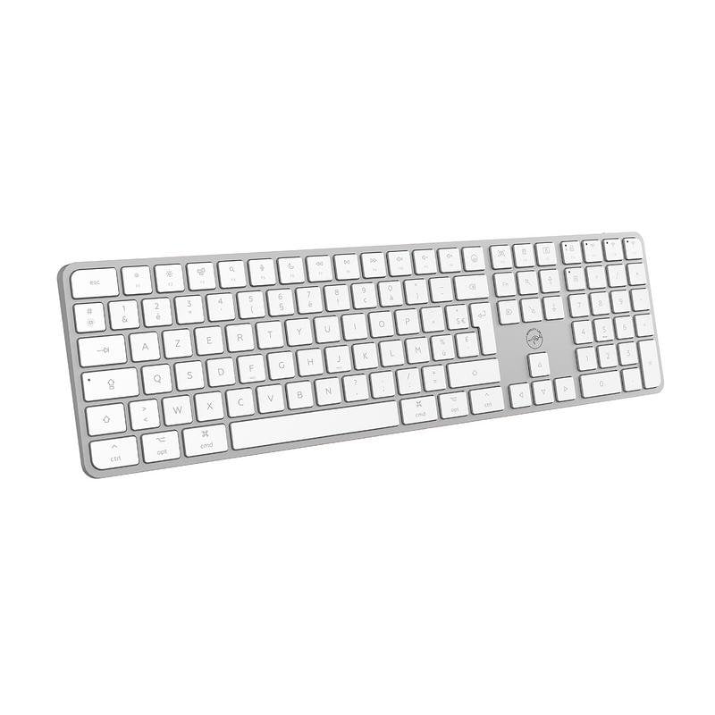 Clavier Sans Fil-Mobility Lab KMP2000W – Multi-Connexions, AZERTY, Blanc - vue 5