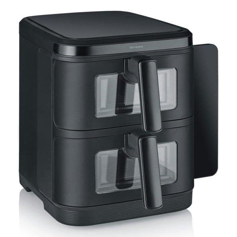 Airfryer Severin FR 2468 Double Panier 11L 2800W Écran Tactile Fenêtre