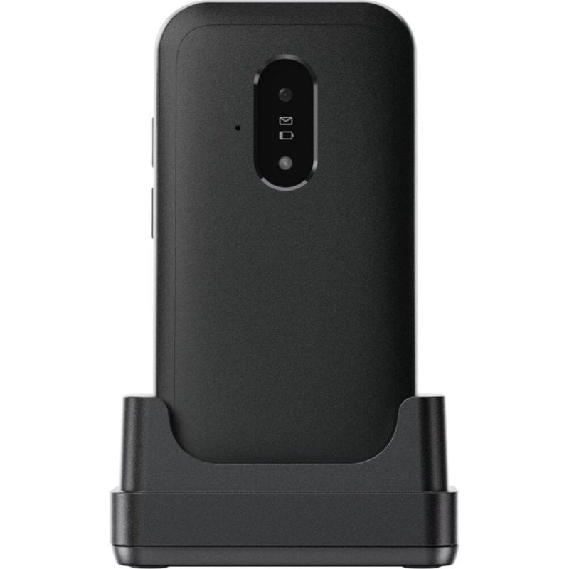 Doro Leva E22 4G 2,8 Téléphone pliable avec station de charge Noir