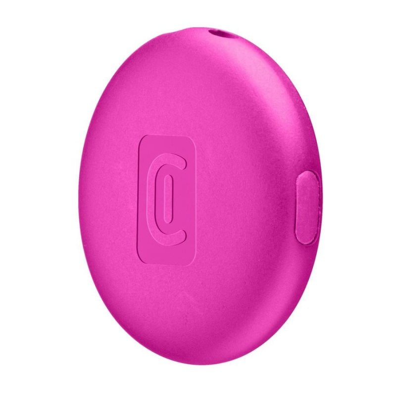 Localisateur Cellularline Tracy Tag Rose Bluetooth IP65 Batterie Remplaçable