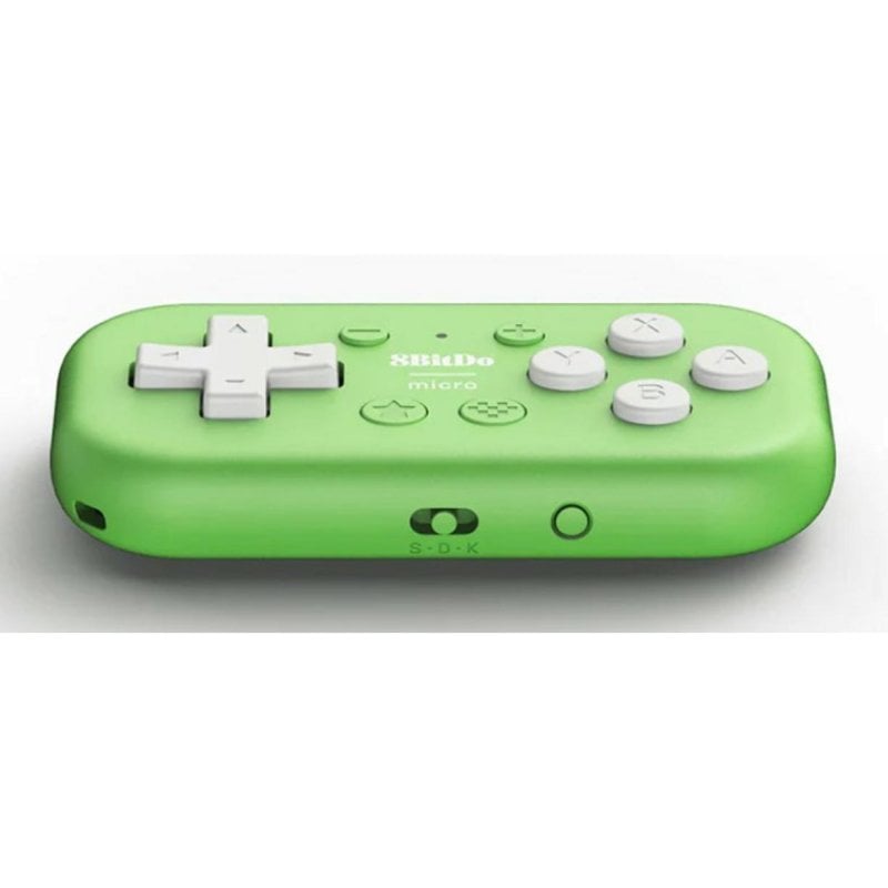 Manette 8Bitdo Micro Sans Fil Vert Compatible Android Switch PC iOS USB-C
