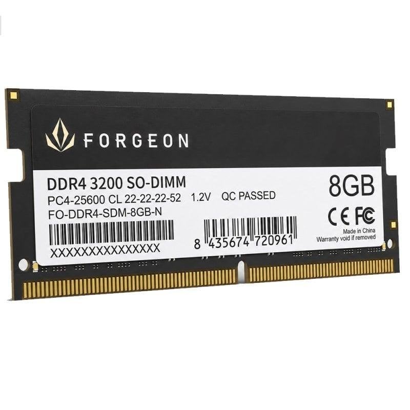 Memoria RAM Forgeon Cyclone PLUS SODIMM DDR4 3200 MHz 8GB CL22
