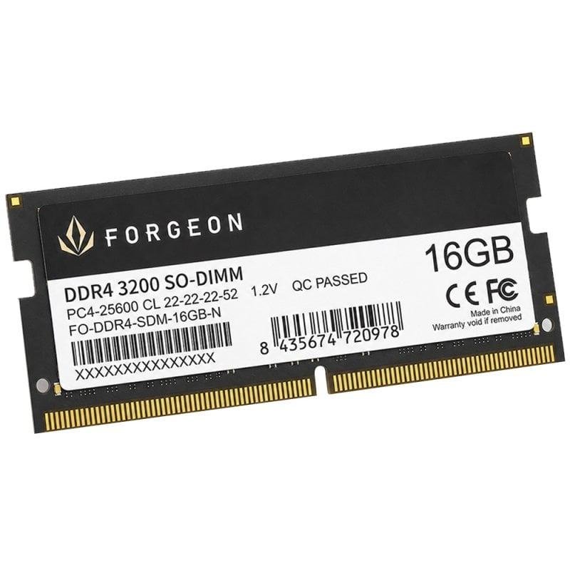 Memoria RAM Forgeon Cyclone PLUS SODIMM DDR4 3200 MHz 16GB CL22