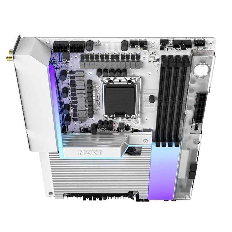 Carte mère NZXT N9 Z890 Intel Z890 LGA1851 DDR5 ATX Wi Fi 7 5GbE RGB