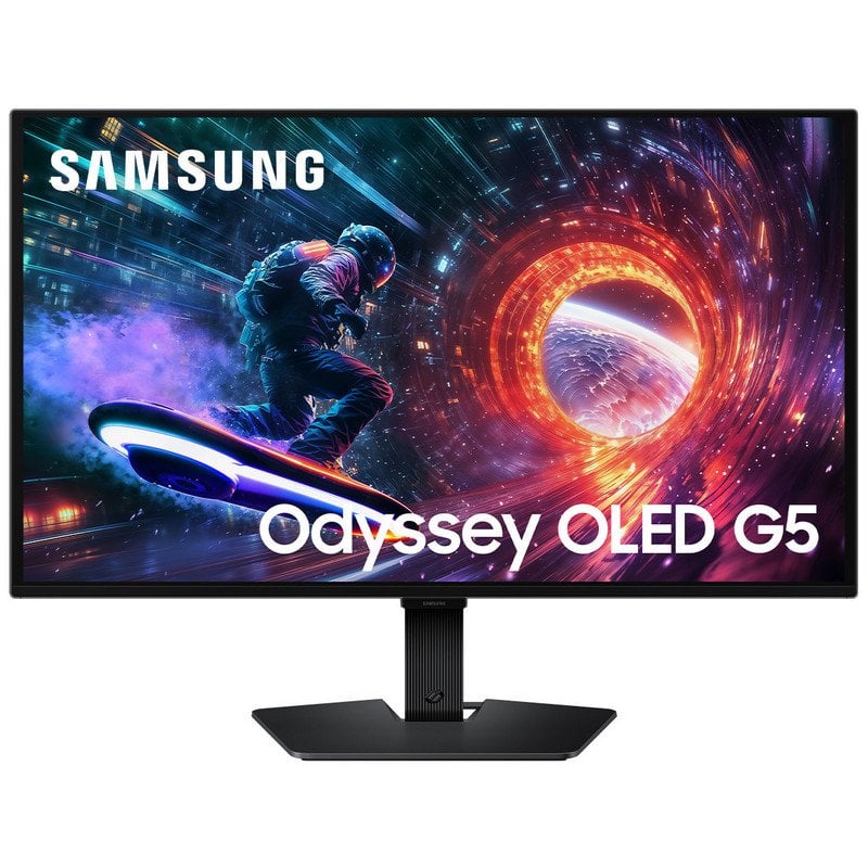 Samsung Noir Odyssey G5 S27fg502eu - G50f Series - Écran Led - Jeux - 27" - 2560 X 1440 Qhd @ 180 Hz - Fast Ips - 300 Cd/M² - 1000:1 - Hdr10 - 1 Ms - Hdmi, Displayport - Image 5