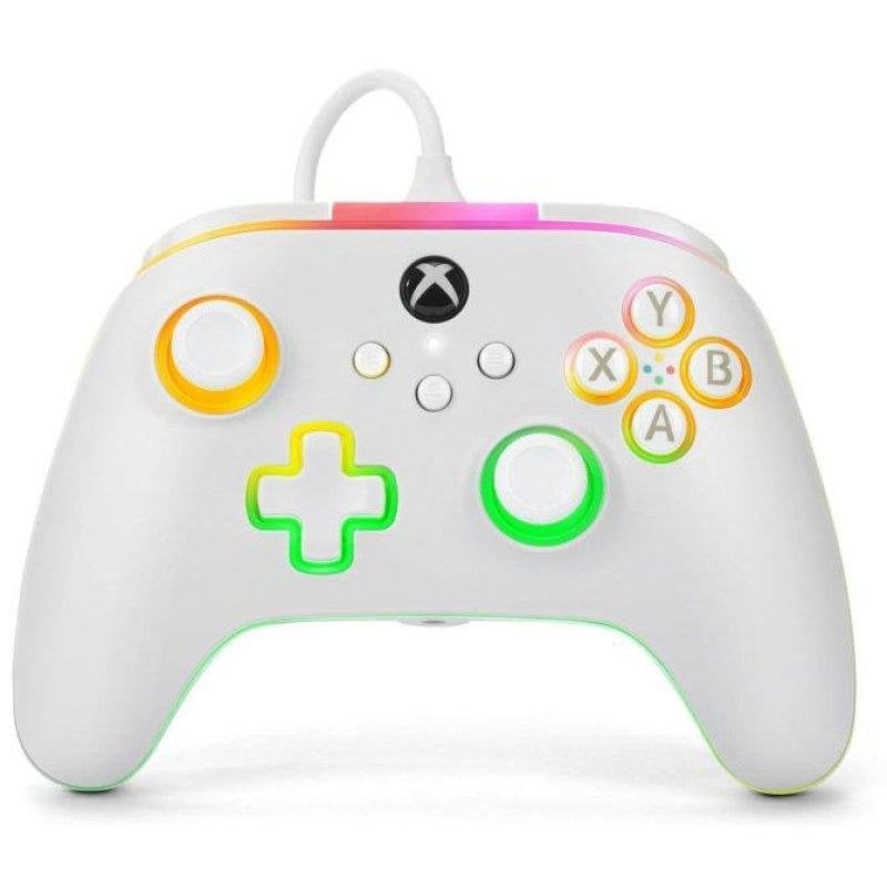 Mando PowerA Advantage Wired Controller Blanco Xbox Series X LED Multicolor 3 m