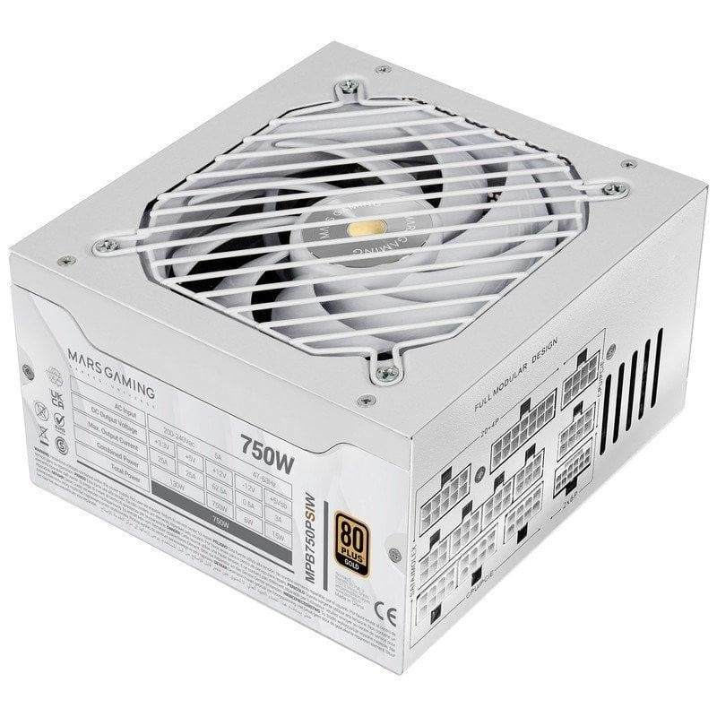 Bloc alimentation PC Mars Gaming MPB750PSI ATX 3.1 PCIe 5.1 80 Plus Gold - vue 2
