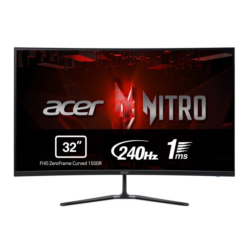 Écran PC Acer ED3 ED320Q X2 31,5" Full HD 240Hz VA Courbe FreeSync Premium HDR10