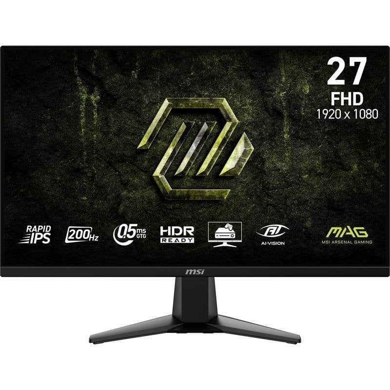 Écran PC MSI MAG 275F E20 27" Full HD 200Hz Rapid IPS 0,5ms HDR VESA