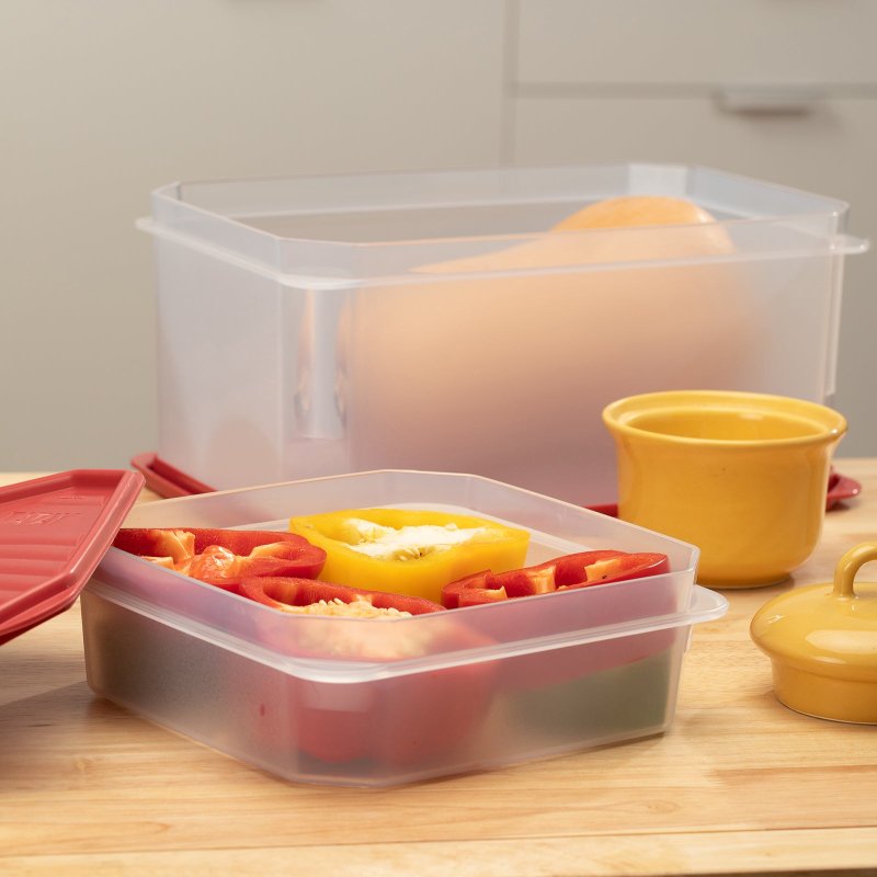 Contenitori Per Alimenti, Vetro Lunch Box Ermetico Con 2-scomparti, 100% Privo Di BPA, A Prova