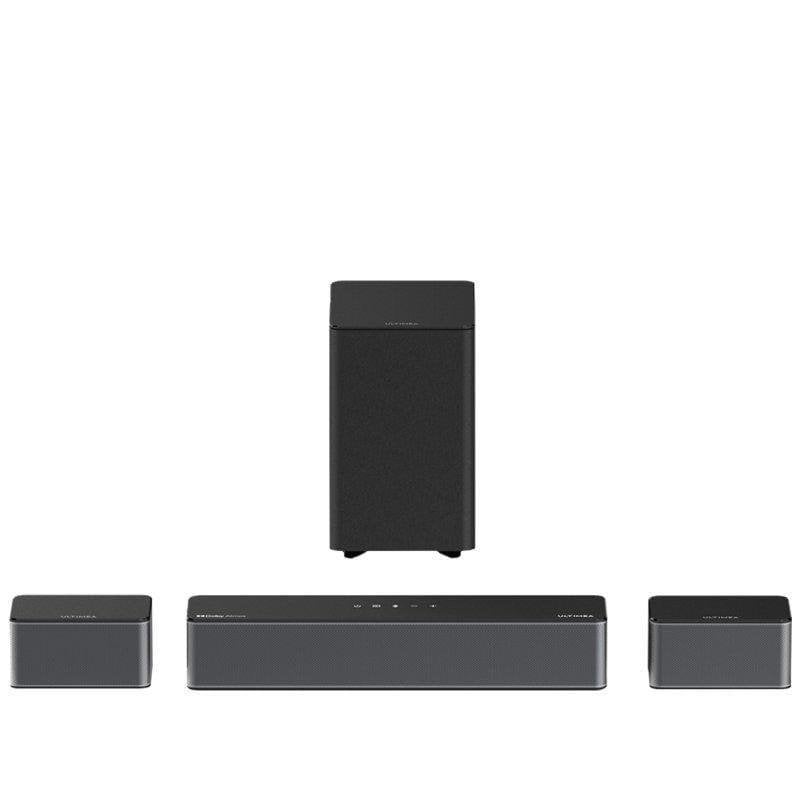 Barra de Sonido Ultimea Poseidon M4T 5.1 450 W Dolby Atmos HDMI eARC con Subwoofer Inalámbrico y 2 Altavoces Traseros