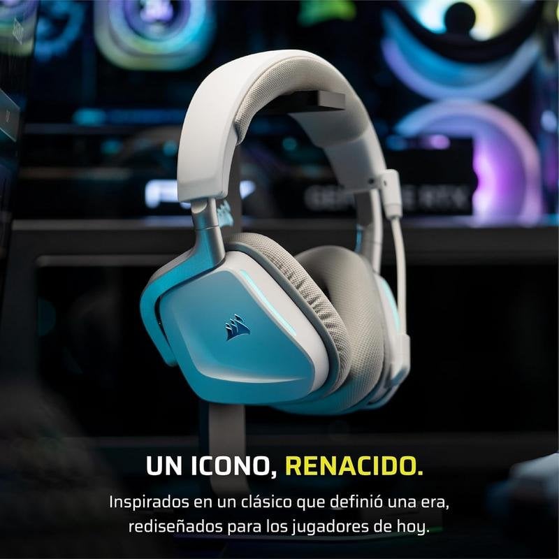 Casque Gaming Corsair Void V2 Sans Fil – Autonomie 70h, Dolby Atmos, Bluetooth - vue 4