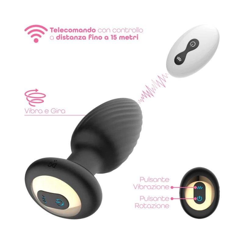 plug anal vibração Plug Anal Vibratório BUT | Com Controle Remoto main image 1