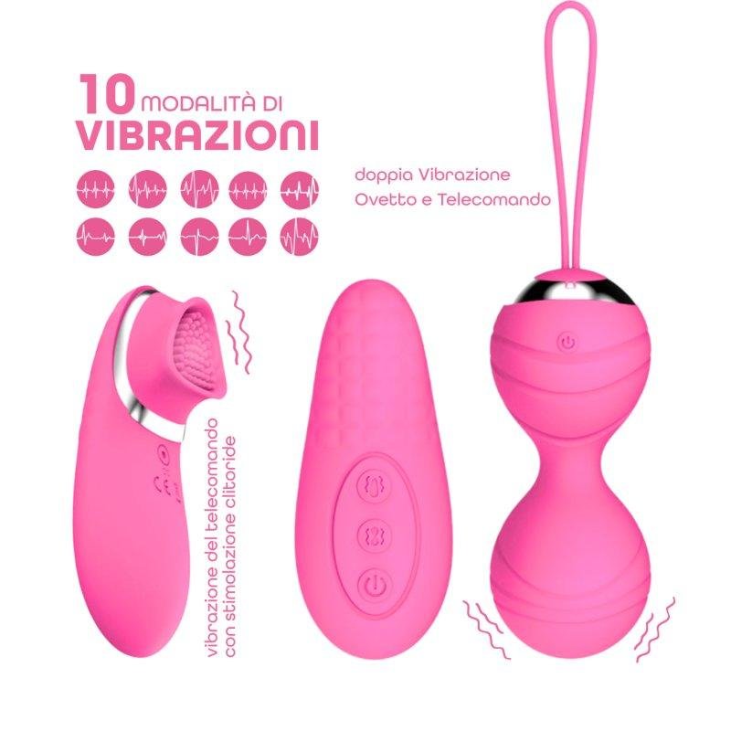 Vibroei Do You Erotic ApIBYA66W004 Fernbedienung 10 Modi IPX7 Silikon