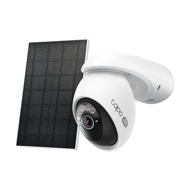 Caméra de vidéosurveillance extérieure avec panneau solaire TP Link TC92