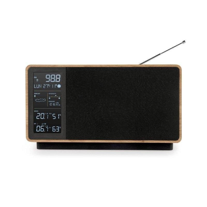 Barra de som Thomson WS202tbk Bluetooth 50W Estação Meteorológica Ecrã LCD