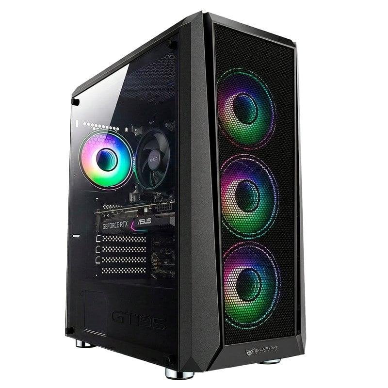PC de bureau PC Racing Cosmo AMD Ryzen 5 5500 16GB 512GB SSD RTX 3050 Windows 11 WiFi