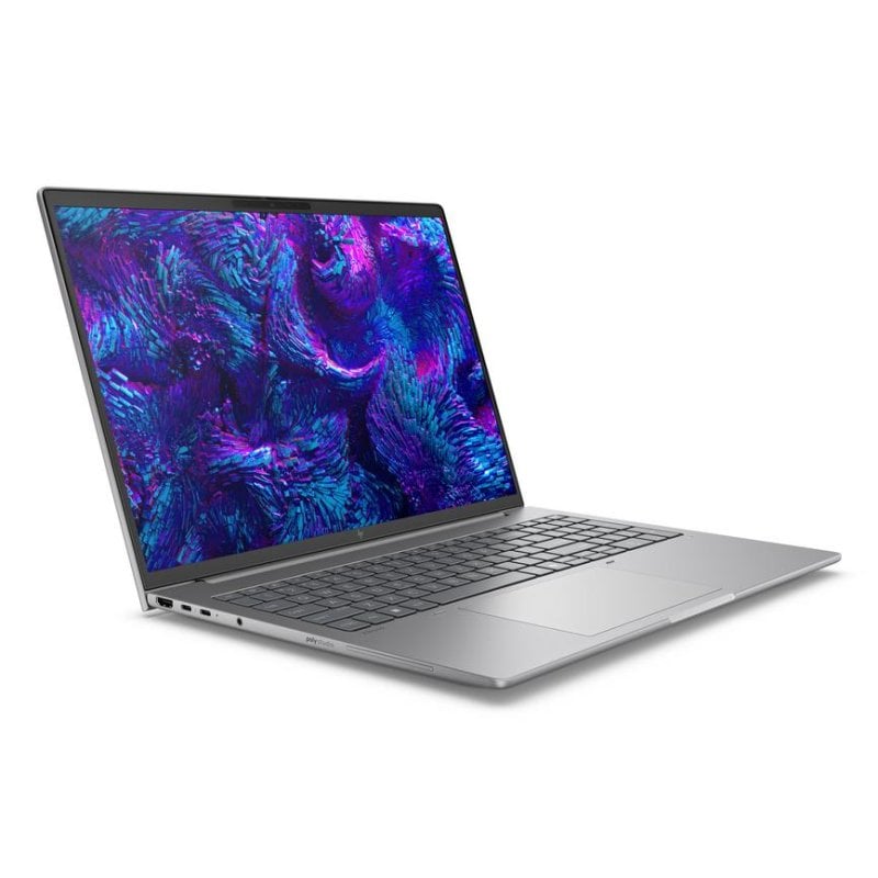 HP ZBook 8 G1i Mobile Workstation Intel Core Ultra 7 / jusqu'à 5.1 GHz Win 11 Pro RTX 500 Ada RAM SSD NVMe 16 1920 x 1200 Éthernet Wi Fi 7 Bluetooth ...