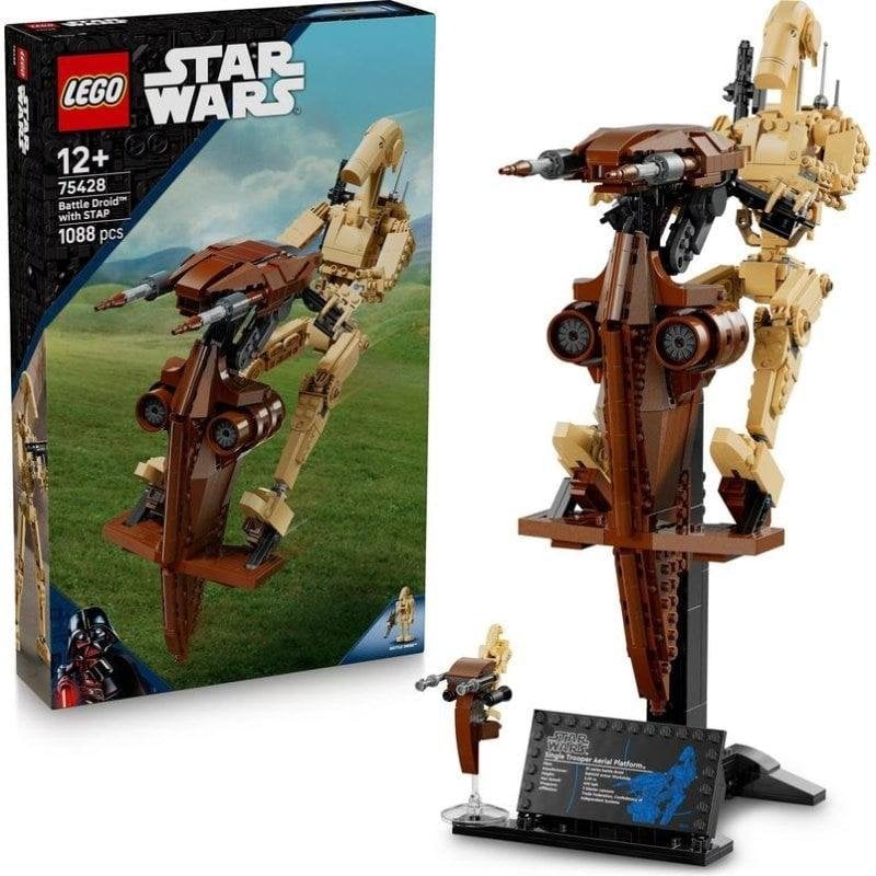 LEGO Star Wars Droide de Combate avec STAP 75428 1088 pièces